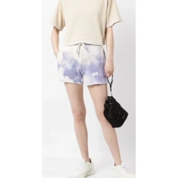 NWT Cotton Citizen Brooklyn Tie-Dye Track Shorts-sz XS - Picture 1 of 8